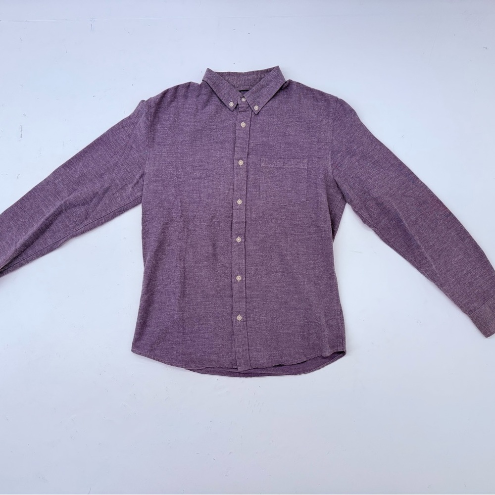 Marine Layer Casual Button Down in Purple
